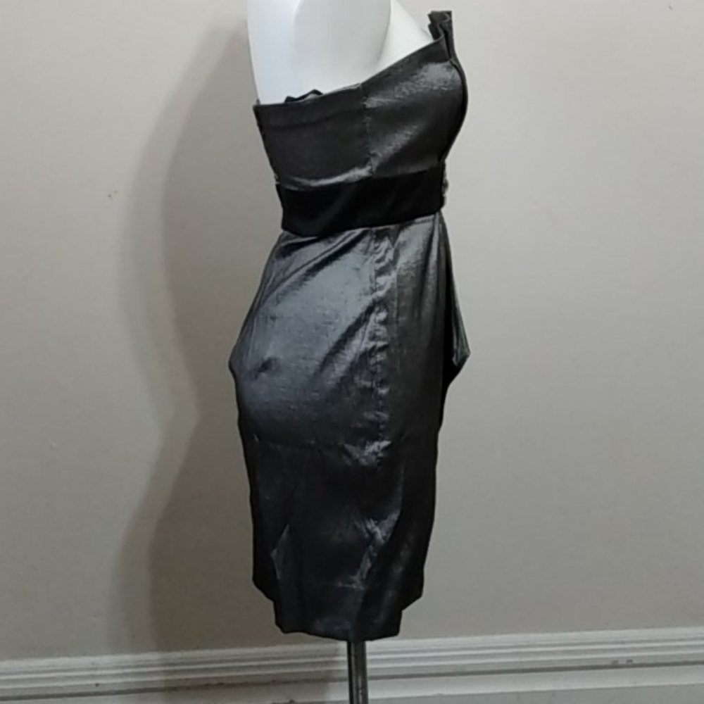 Prom/ Party Dress Iridescent Taffeta  Sz 7 NWT - Picture 3 of 4